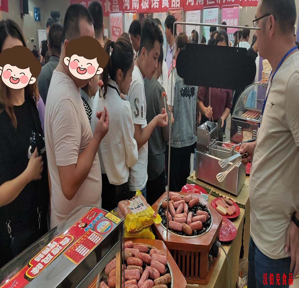 漢伯克石鍋烤腸菏澤活動現場